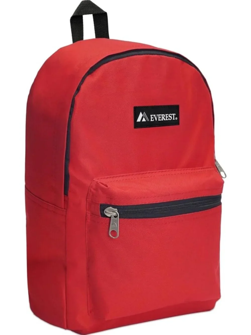 Stylish Medium Red Basic Backpack for Travel, School, or Daily Use